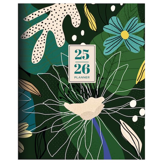 TF Publishing 2025-2026 Vivid Jungle Medium Monthly Planner